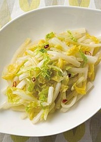 超・簡単★秋白菜のペペロンチーノ