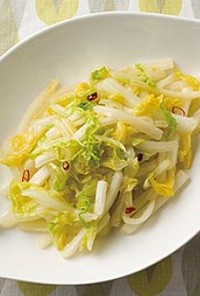 超・簡単★秋白菜のペペロンチーノ