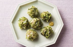 レンジで楽チン♪秋白菜の簡単シュウマイ