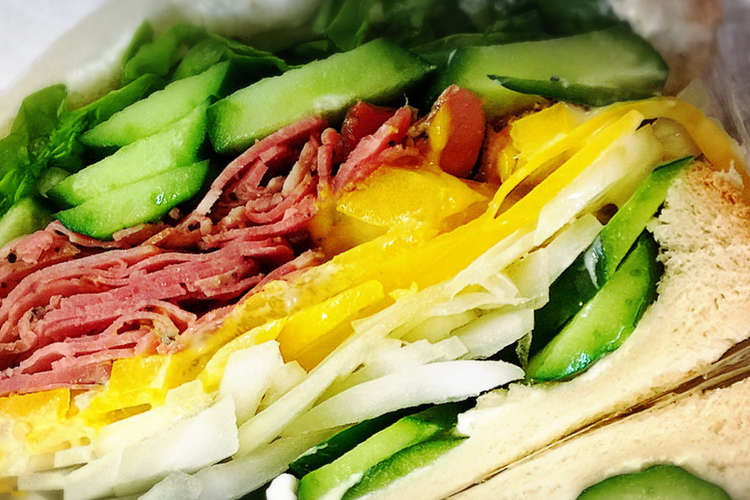 沼サン風わんぱく風ペッパービーフサンド レシピ 作り方 By Jubilee クックパッド 簡単おいしいみんなのレシピが357万品