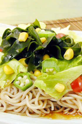 サラダ蕎麦