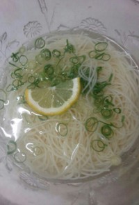 緑茶レモン素麺（血管ダイエット食875）