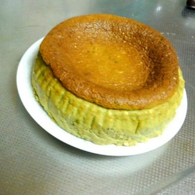 糖質制限★おからの抹茶チーズケーキ