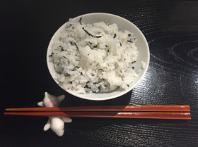 ✨ラクラク わかめごはん✨