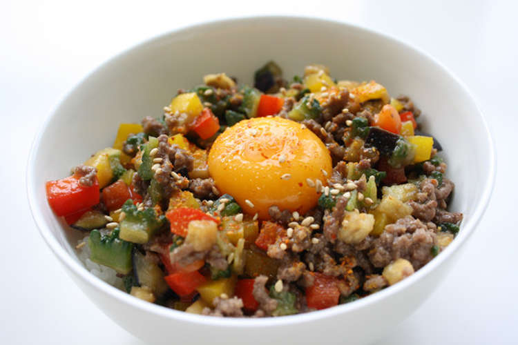 夏野菜の肉味噌丼 レシピ 作り方 By 海洋ミネラルmcm クックパッド 簡単おいしいみんなのレシピが352万品
