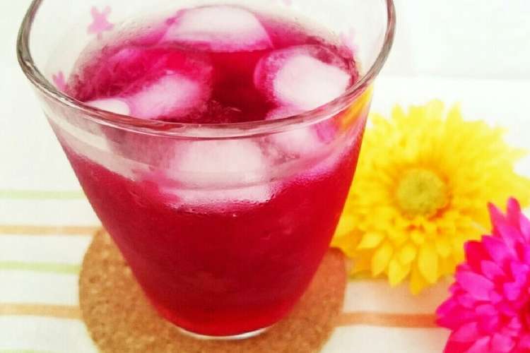 リンゴ酢で作る 赤しそジュース レシピ 作り方 By ｌｏｖｅりぃ ママ クックパッド 簡単おいしいみんなのレシピが367万品