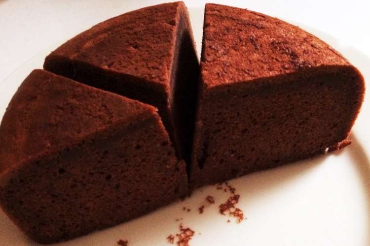 Hmと炊飯器でふわふわ チョコケーキ レシピ 作り方 By チビっこまま クックパッド 簡単おいしいみんなのレシピが350万品