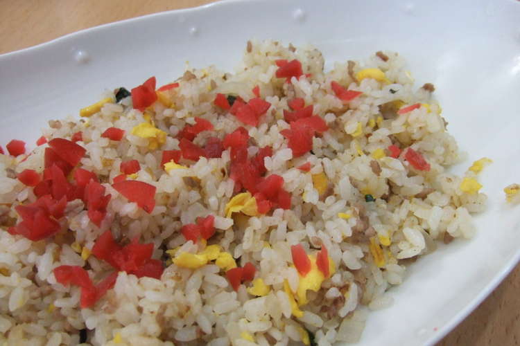 カリカリ梅チャーハン レシピ 作り方 By Hiawatha クックパッド