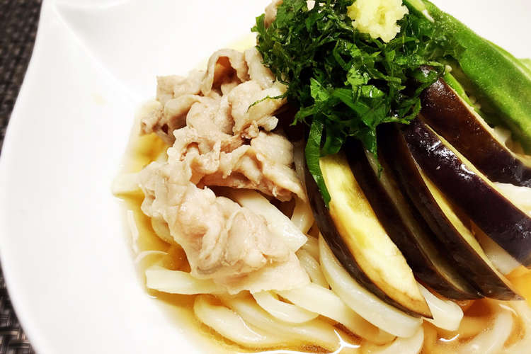 簡単 レンチン 豚なす冷やしうどん レシピ 作り方 By ちい ママ クックパッド 簡単おいしいみんなのレシピが358万品