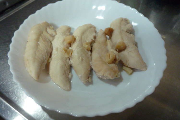 猫のおやつ 蒸しささみ レシピ 作り方 By カズハゴンドウ クックパッド 簡単おいしいみんなのレシピが350万品