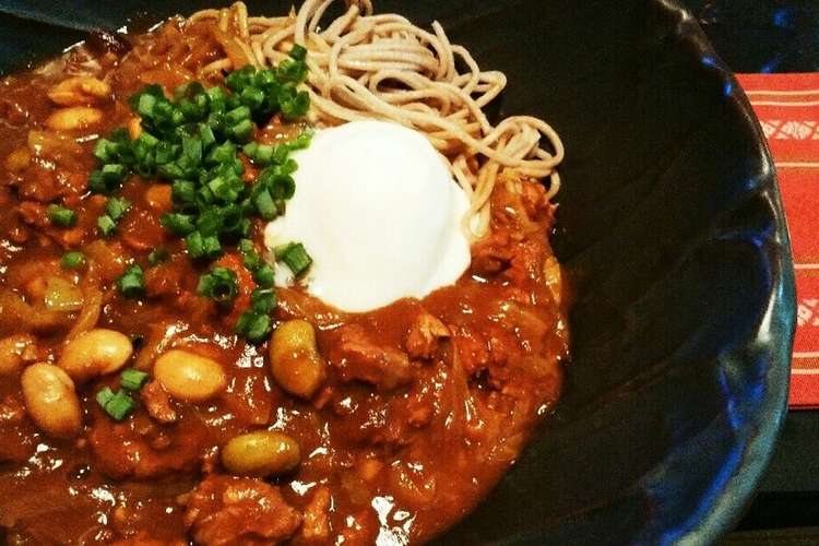 残ったカレーで カレーそば レシピ 作り方 By こまる氏 クックパッド 簡単おいしいみんなのレシピが352万品