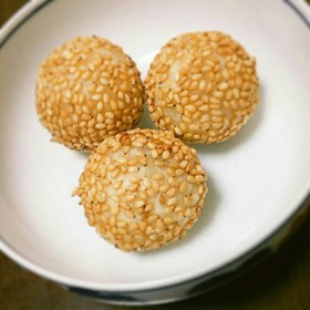 簡単!ごま団子
