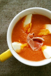 【冷製スープ】手軽に作った『サルモレホ』
