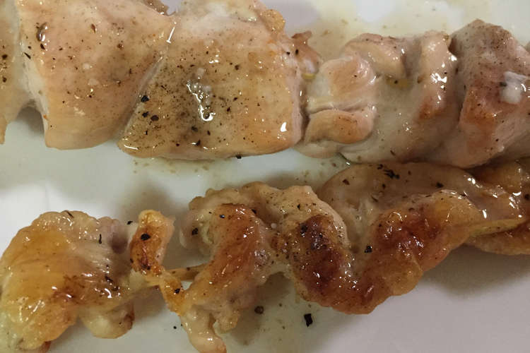 超簡単胸肉で低カロリー高タンパクな焼き鳥 レシピ 作り方 By ゆーと クックパッド 簡単おいしいみんなのレシピが361万品