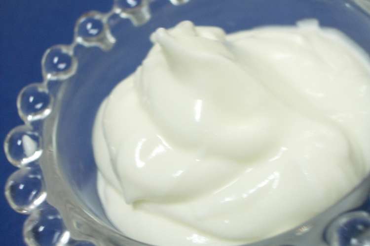 超リッチ とろ り生クリームヨーグルト レシピ 作り方 By Eえりかe クックパッド 簡単おいしいみんなのレシピが365万品