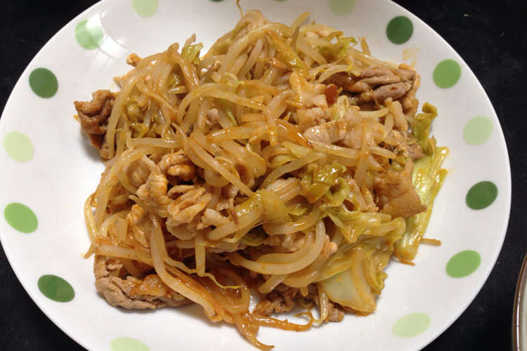 マヨ コチュジャン野菜炒め レシピ 作り方 By りひろ クックパッド