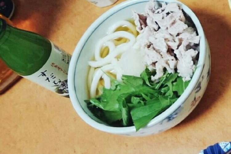 すだちおろしうどん レシピ 作り方 By ゆまきっちん クックパッド