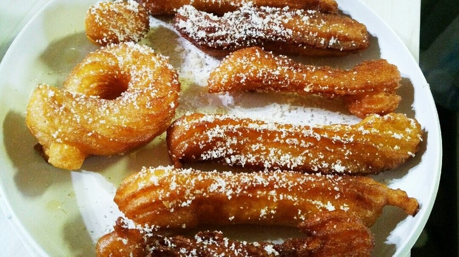 チュロスチーズケーキのレシピ