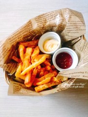 マクドを越えた! 絶品フライドポテト。の写真