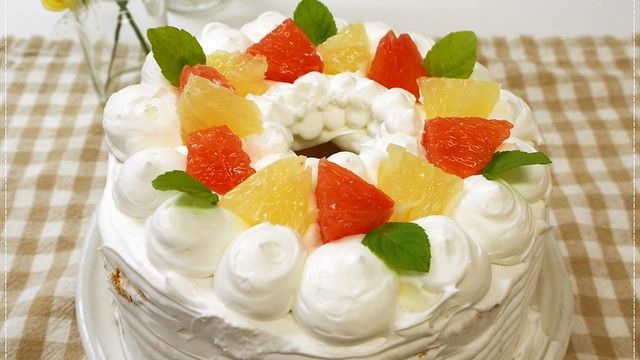 シフォンケーキ 真夏のデコレーション レシピ 作り方 By Rarararako クックパッド 簡単おいしいみんなのレシピが361万品
