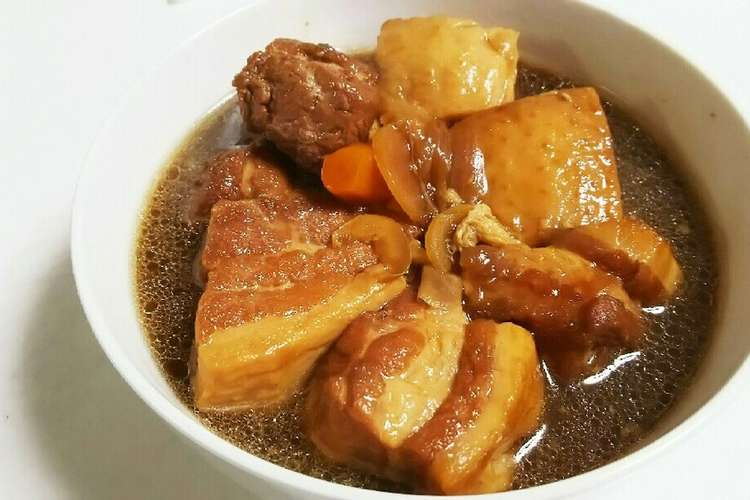 トロトロなのにあっさりがっつり角煮 レシピ 作り方 By まりぼーぼー クックパッド 簡単おいしいみんなのレシピが353万品