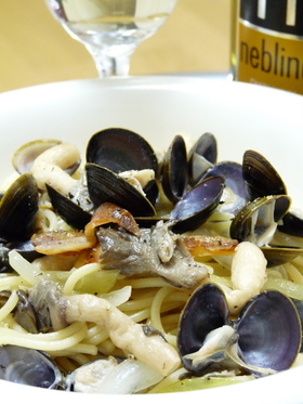 ★大人の味★しじみのパスタ