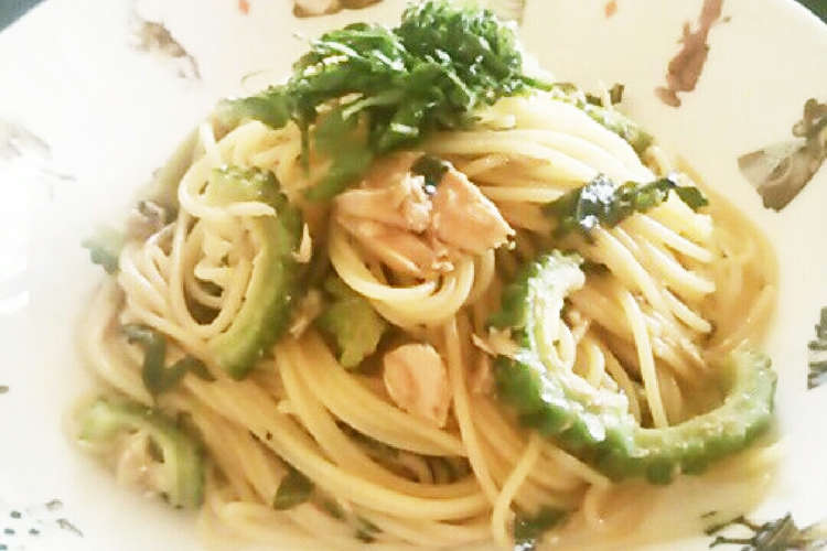 ゴーヤ 野菜 とツナのレモンパスタ レシピ 作り方 By 環音 クックパッド
