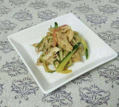 簡単♪きゅうりとささみの中華サラダの写真