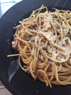 和風キノコのスパゲティ