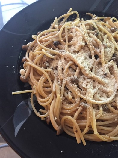 和風キノコのスパゲティの写真