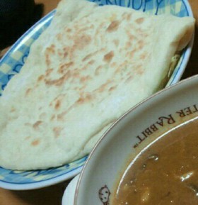 強力粉de簡単おいしいチーズナン