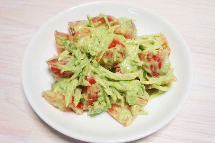 アボカドとトマトのワカモレ風サラダ レシピ 作り方 By ハートフルキッチン麗 クックパッド 簡単おいしいみんなのレシピが376万品