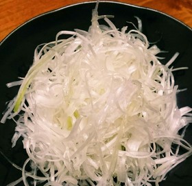白髪ネギの作り方
