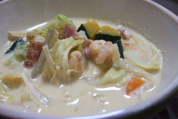 野菜たっぷり豆乳スープ ダイエット レシピ 作り方 By Juririnco クックパッド 簡単おいしいみんなのレシピが350万品