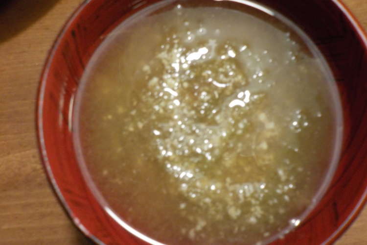いぎす 海藻 の味噌汁 レシピ 作り方 By グリンこまち クックパッド 簡単おいしいみんなのレシピが361万品