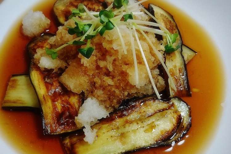 茄子の大根おろしがけ レシピ 作り方 By Fu クックパッド 簡単おいしいみんなのレシピが359万品