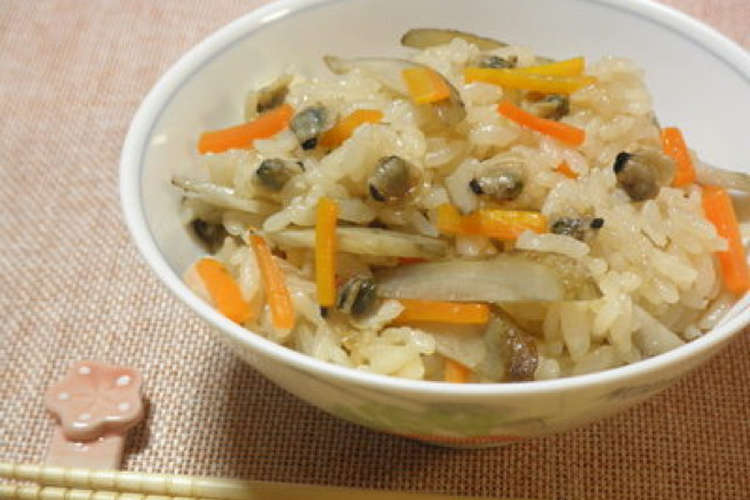 しじみとごぼうの炊き込みご飯 レシピ 作り方 By スノーキッチン クックパッド