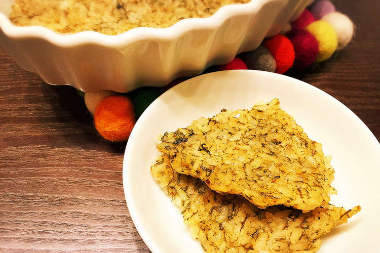夜食おやつ 残りご飯で青のりマヨ醤油煎餅 レシピ 作り方 By Jubilee クックパッド 簡単おいしいみんなのレシピが377万品