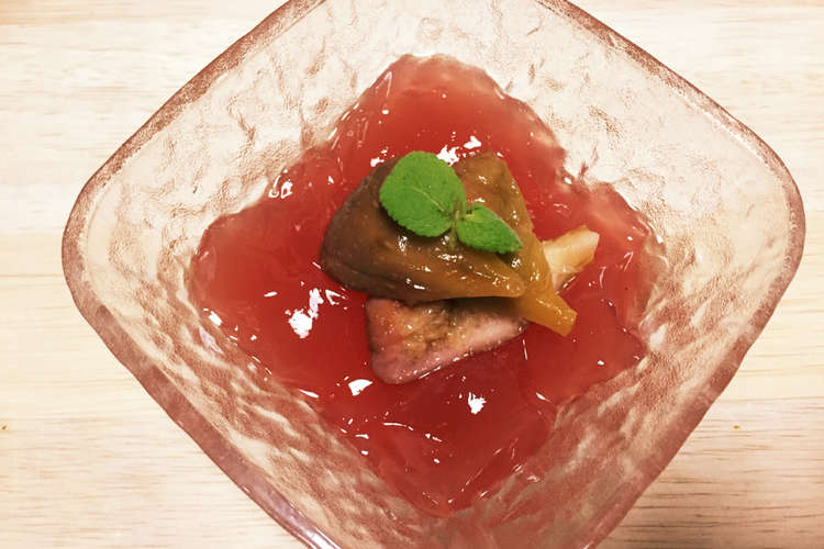 いちじくのゼリー レシピ 作り方 By クックn3su7n クックパッド 簡単おいしいみんなのレシピが357万品