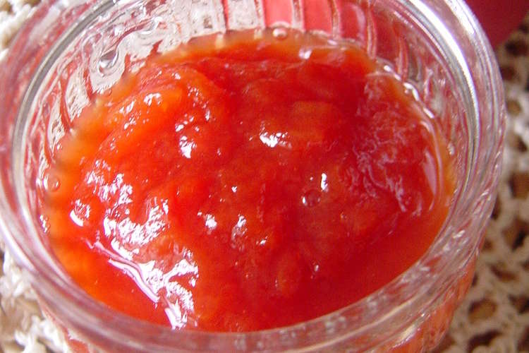 トマト好きさんへ トマトジャム レシピ 作り方 By ゴメ子 クックパッド 簡単おいしいみんなのレシピが373万品