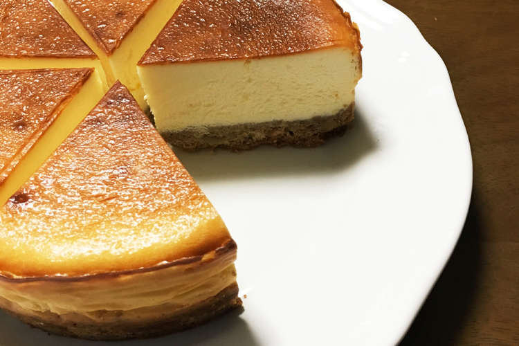 簡単 濃厚ベイクドチーズケーキ レシピ 作り方 By ふるあか クックパッド