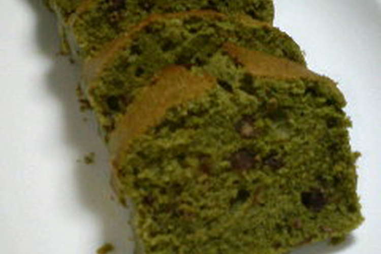 抹茶小豆パウンドケーキ レシピ 作り方 By Hoa Chan クックパッド