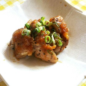 超簡単♡鶏肉のおろし醤油和え♪
