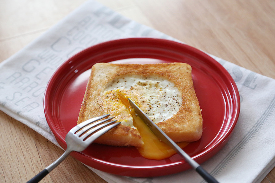 【女子必見！】卵チーズトーストの画像