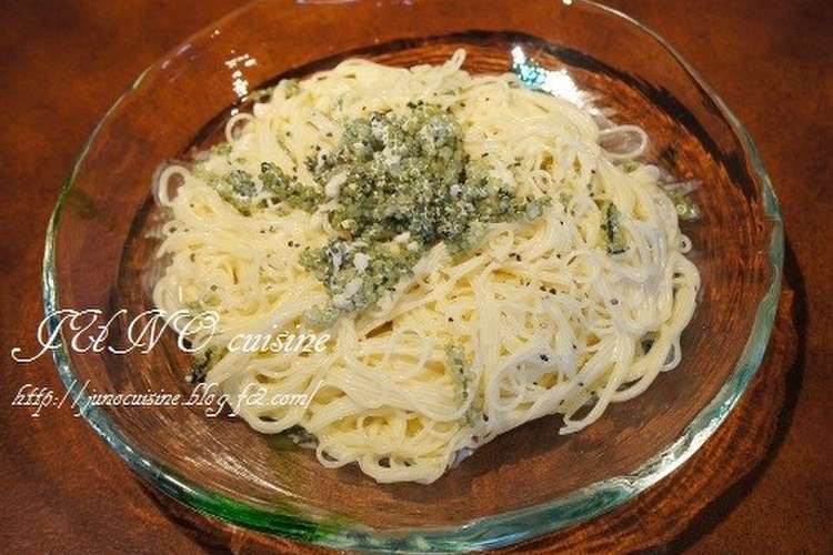 5分で作れる 海ぶどうの冷製パスタ レシピ 作り方 By Juno クックパッド 簡単おいしいみんなのレシピが354万品