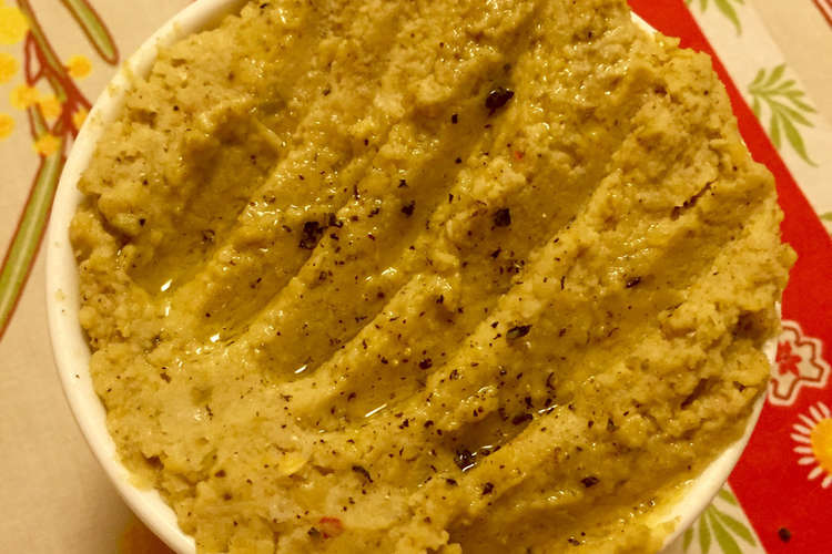 地中海 カレースパイスでひよこ豆のフムス レシピ 作り方 By ゆりーずきっちん クックパッド 簡単おいしいみんなのレシピが357万品