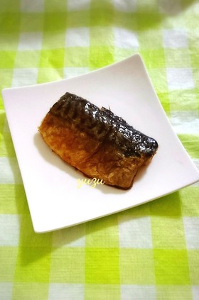 夕食やお弁当に♪超簡単!さばの照り焼き!
