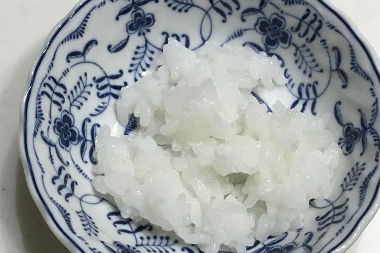 離乳食に 土鍋ですぐ お粥 軟飯 レシピ 作り方 By Lilyori クックパッド 簡単おいしいみんなのレシピが378万品