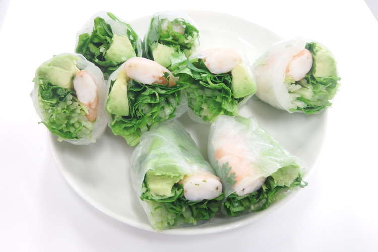 水菜パクチー生春巻き ｊａほこた レシピ 作り方 By Jaほこた クックパッド