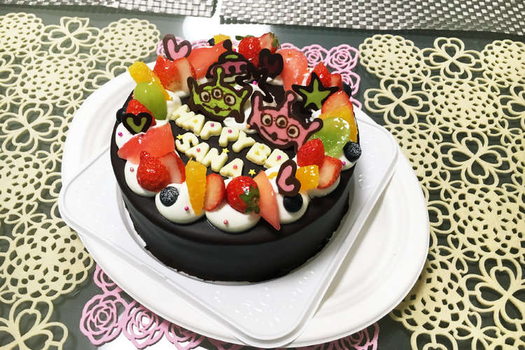 リトルグリーンメンのチョコプレート レシピ 作り方 By Whindy クックパッド